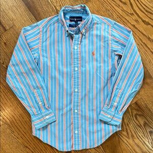 Boy’s Ralph Lauren Button Up/Button Down Shirt. Size 7. Excellent Condition.